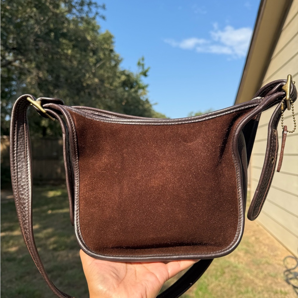 Vintage Coach Mahogany Berkeley Janice 9011